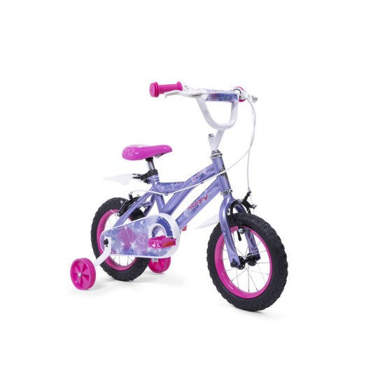 Huffy So Sweet Kids Balance Purple Bike 12