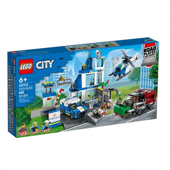 Lego παιχνίδια - LEGO City: Police Station 60316 Lego