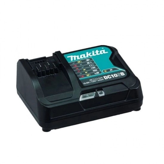 Makita Φορτιστής DC10SB για Μπαταρίες Εργαλείων 10.8-12V (197363-4) (MAK197363-4) Εργαλεία