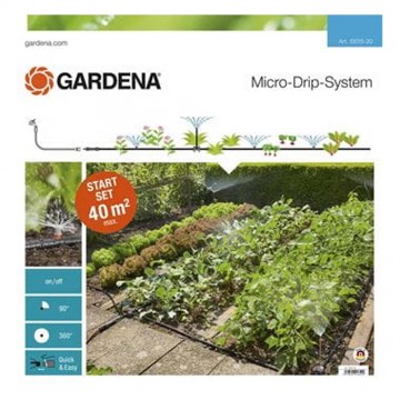 Gardena Micro Drip Start Set Planted Areas Σύστημα Αυτόματου Ποτίσματος Σταγόνας (13015-20) (GRD13015-20)