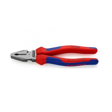 Knipex Πένσα Ίσια Ηλεκτρολόγου Μήκους 200mm (0202200) (KNI0202200)