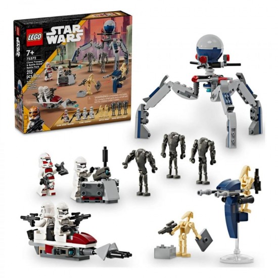 Lego Star Wars Clone Trooper & Battle Droid Battle Pack για 7+ ετών (75372) (LGO75372)