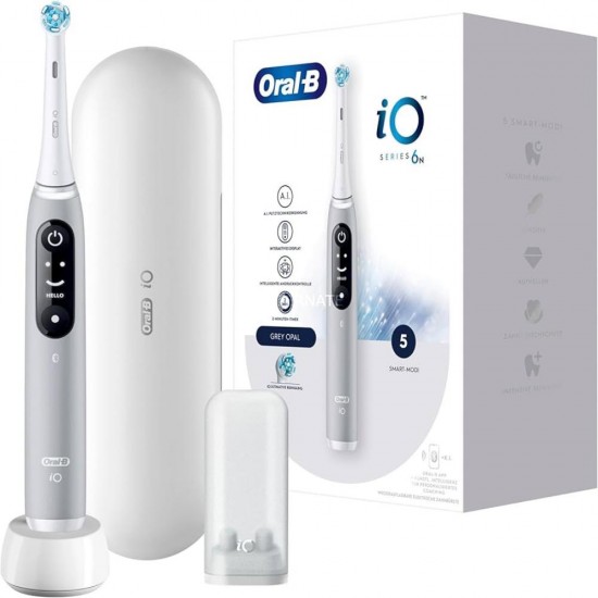 Oral-B Toothbrush iO6GY Gray (4210201445258) (BRA4210201445258)