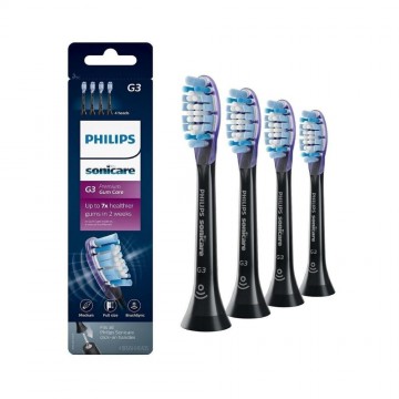 Philips Sonicare G3 Premium Gum Care Standard Ανταλλακτικές Κεφαλές για Ηλεκτρική Οδοντόβουρτσα 4τμχ (HX9054/33) (PHIHX9054-33)